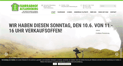 Desktop Screenshot of fahrradhof-altlandsberg.de